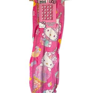 Hello Kitty Pink Cozy Silk Touch Throw